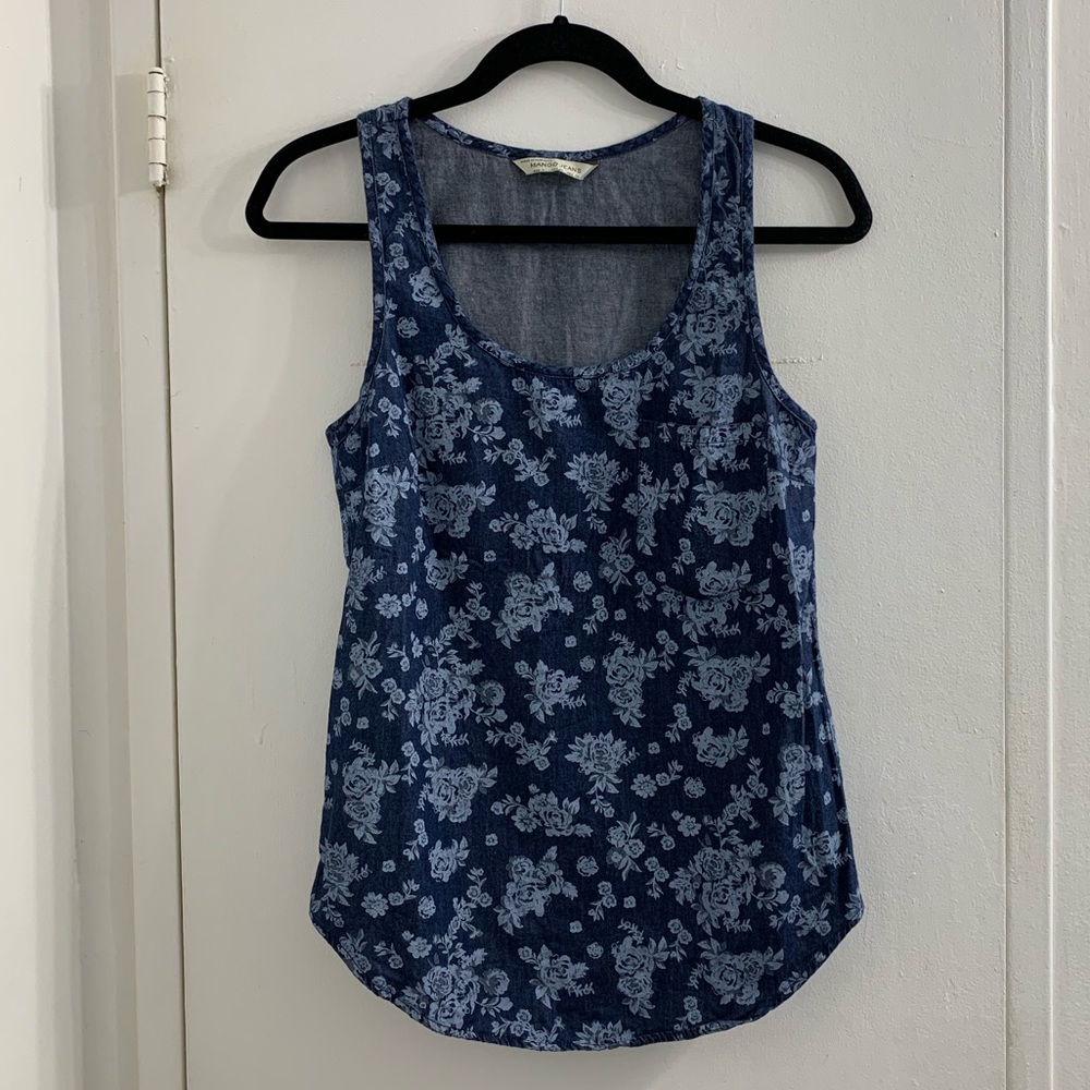 Mango Floral Tank Top
